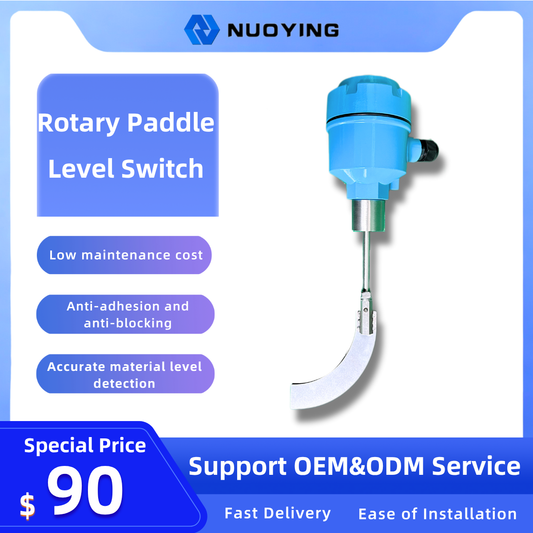 Rotary Paddle Level Switch for Powder & Small Granule Level Control, Widely Used in Various Industries