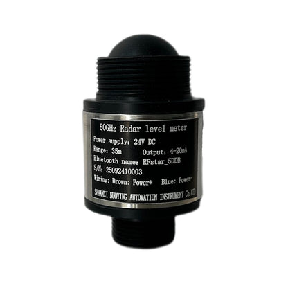 Atmospheric Temperature and Pressure 80G Radar Water Level Meter with Mobile Bluetooth Debugging, Low-Power Operation and Easy Installation