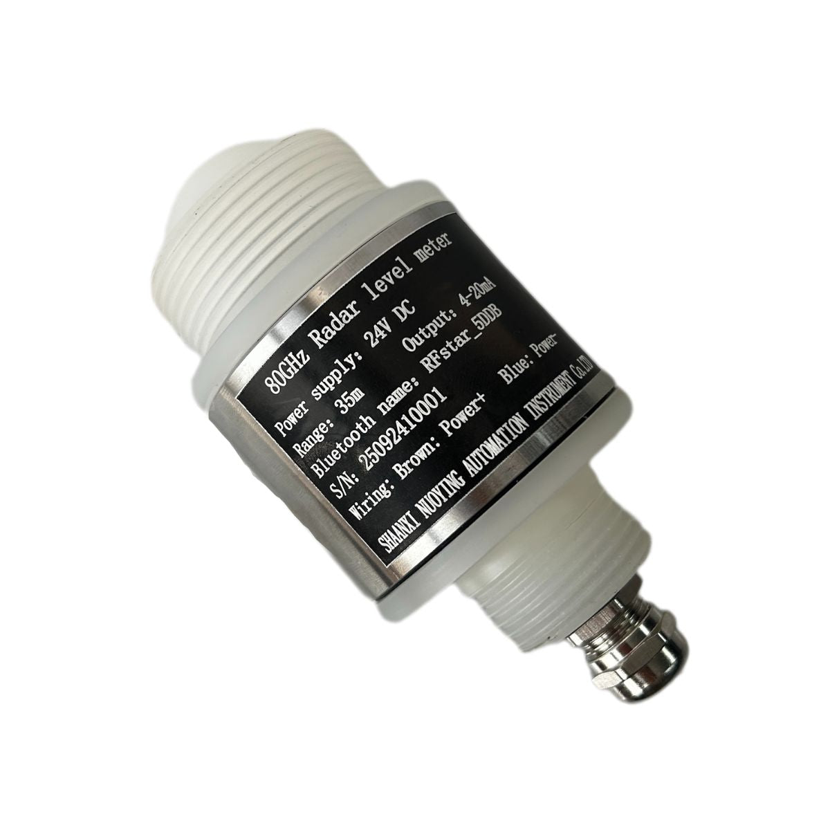 Atmospheric Temperature and Pressure 80G Radar Water Level Meter with Mobile Bluetooth Debugging, Low-Power Operation and Easy Installation