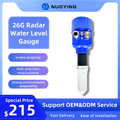 Industrial 26G Radar Water Level Gauge with Explosion-Proof Certification