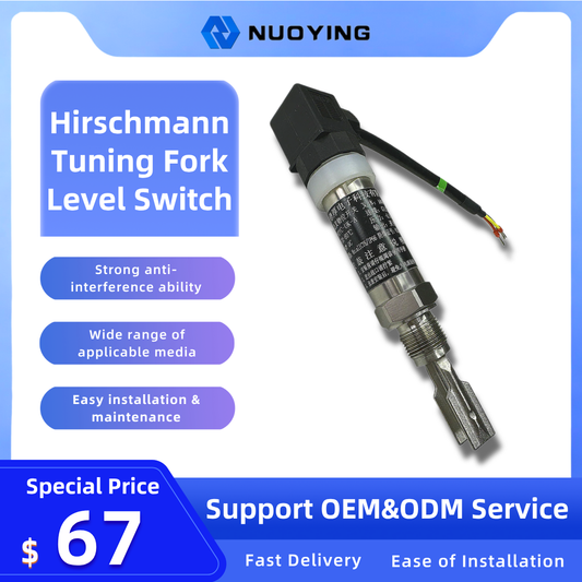 Fork Length OEM Hirschmann Tuning Fork Explosion Proof Fuel Oil Level Switch Level Sensor 24VDC Power Supply