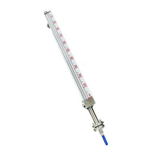 Side - Mounted Magnetic Flap Level Gauge for Liquid Level Measurement at Normal Temperature and Pressure
