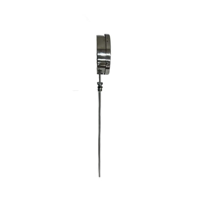 Industrial Double Metal Thermometer - High-Precision Mechanical Temperature Gauge for Industrial Applications
