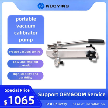 High-Precision Portable Vacuum Calibrator Pump: Compact & Reliable for On-Site Calibration