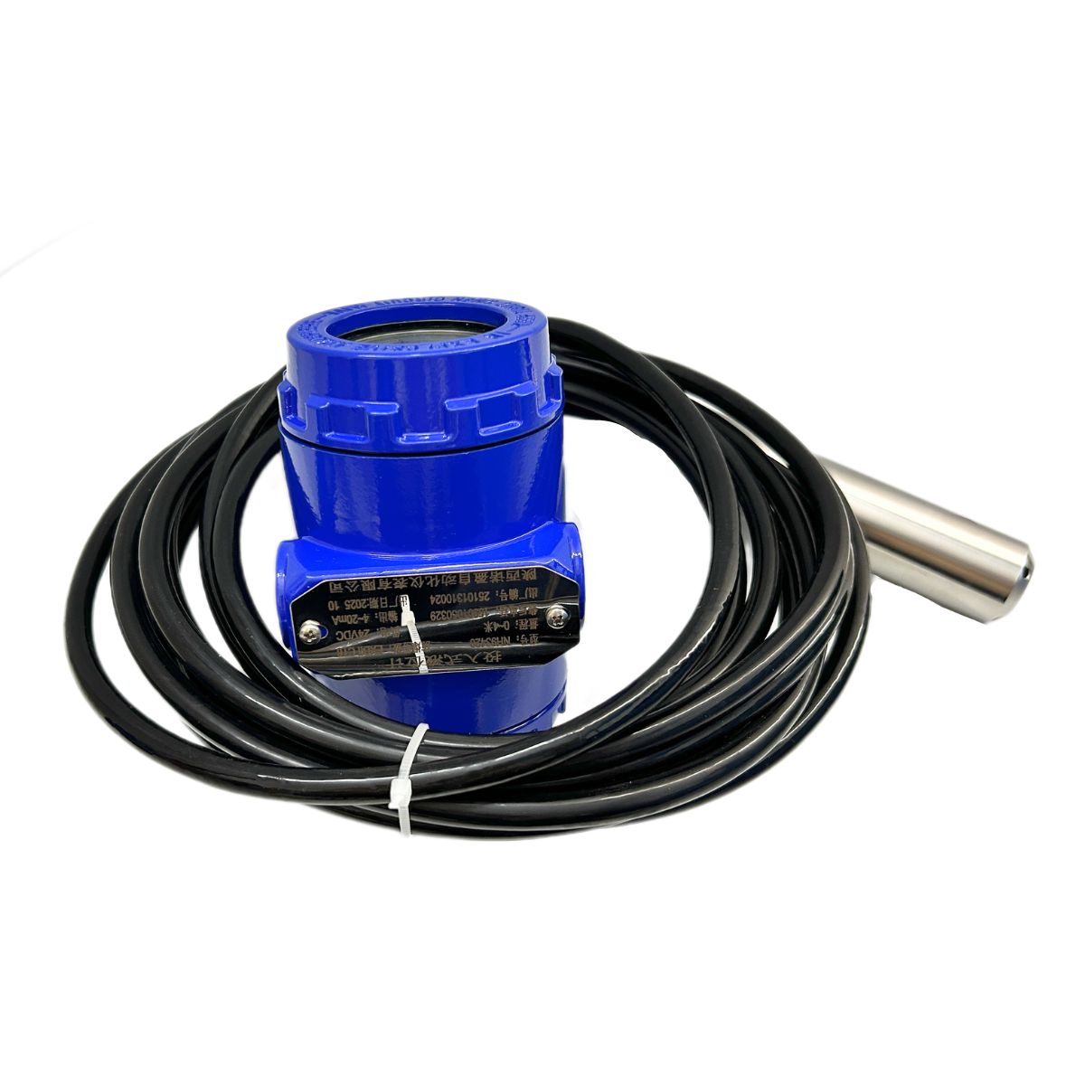 Cable-type Submersible Level Transmitter with a piezoresistive pressure sensor featuring high stability and high reliability