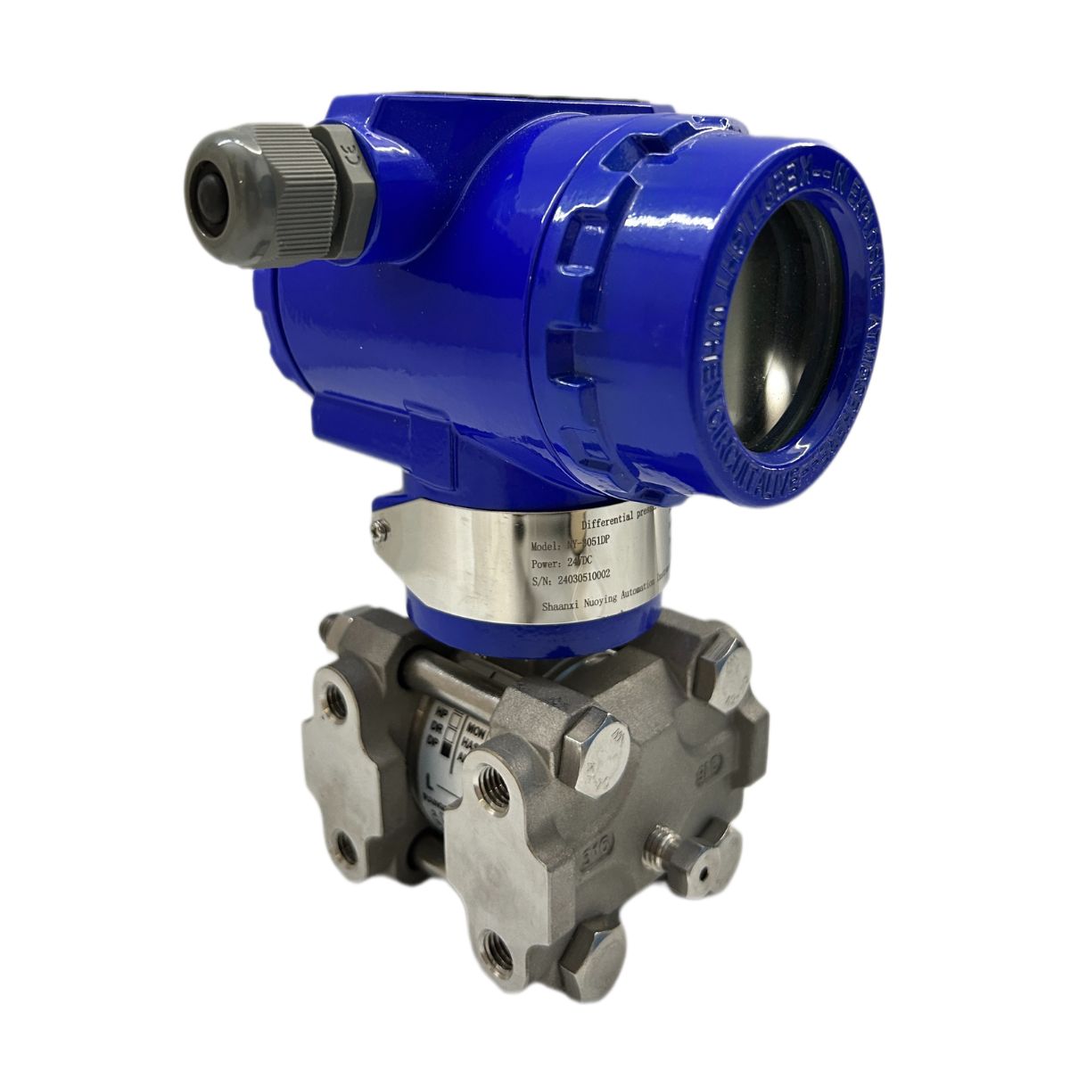 NY3051 Intelligent Differential Pressure Transmitter - High Precision, Remote Adjustment for Industrial Process Control