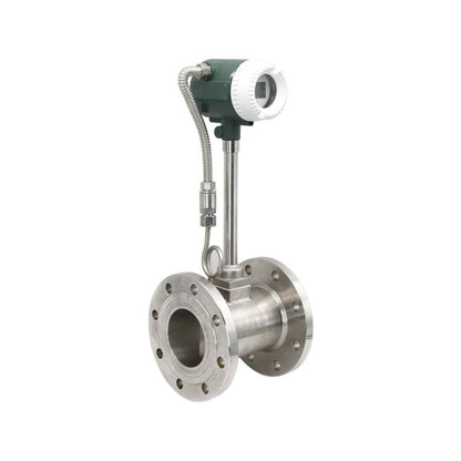 Industrial Vortex Flowmeter, High Precision Steam Gas Liquid Flow Meter for Pipeline Industrial Working Condition