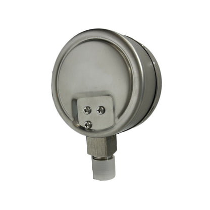 High-Precision Shock-Resistant Stainless Steel Pressure Gauge with Standard Threaded Connection for Industrial Equipment