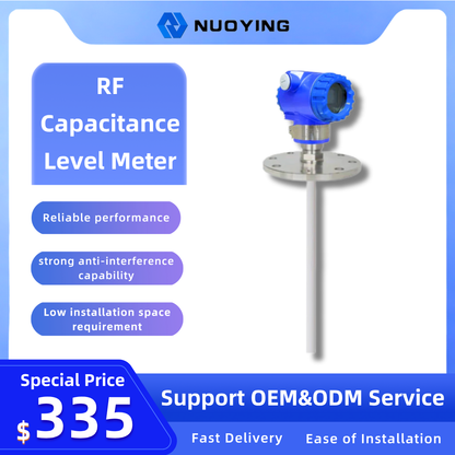 RF Capacitance Level Meter for Liquid & Corrosive Liquid Measurement at Normal Temperature and Pressure