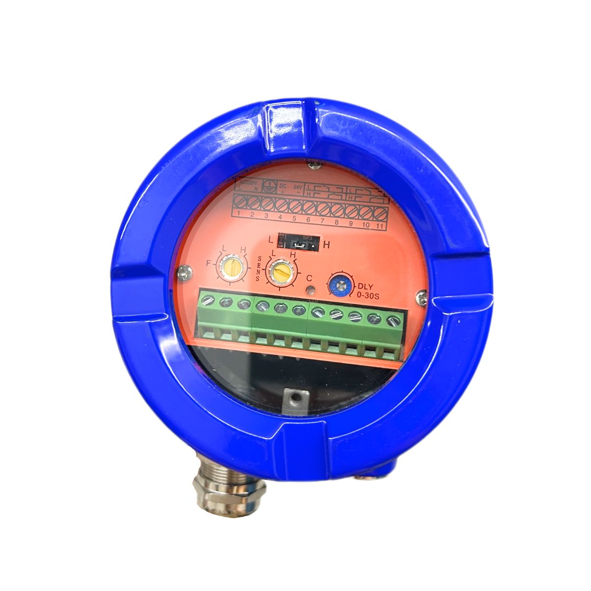Rod - type RF Admittance Switch for High and Low Level Alarms in Liquid, Dust, Particle, Solid and Other Media