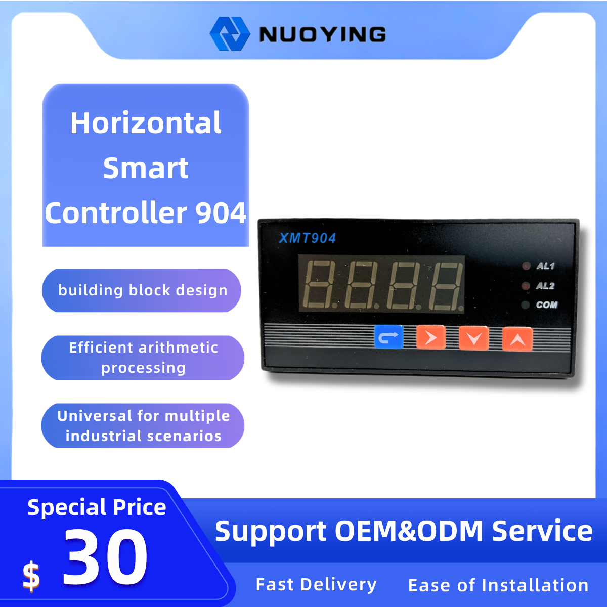 Horizontal Smart Controller 904 with Modular Design, Fully Digital Circuit & Industrial-Grade High-Performance MCU