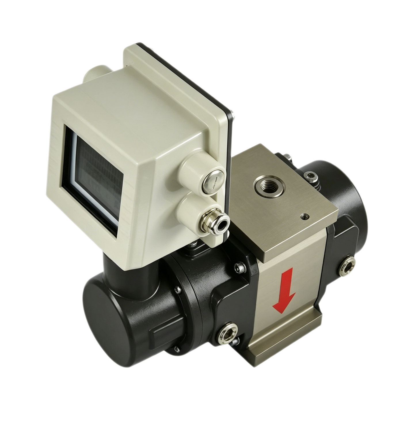 Anti-Corrosion Gas Roots Flowmeter for Gas Measurement, No Requirement for Straight Pipe Sections