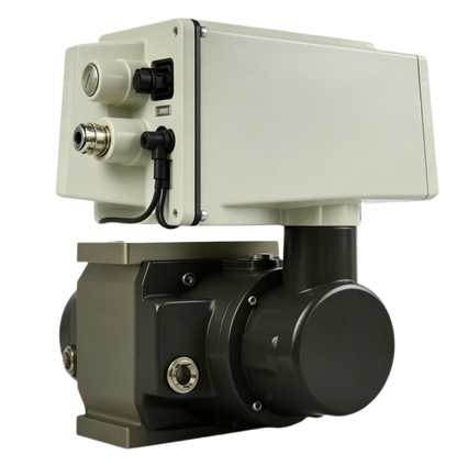 Anti-Corrosion Gas Roots Flowmeter for Gas Measurement, No Requirement for Straight Pipe Sections