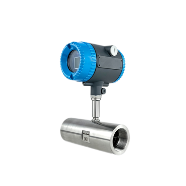 High Precision Digital Turbine Flow Meter Industrial Pipeline Liquid Measuring for Oil Water Chemical Working Condition