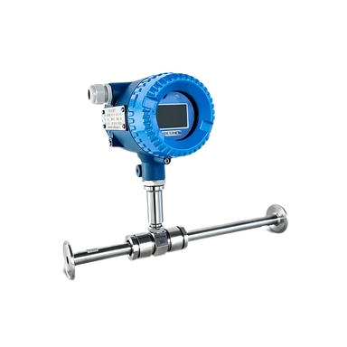 High Precision Digital Turbine Flow Meter Industrial Pipeline Liquid Measuring for Oil Water Chemical Working Condition