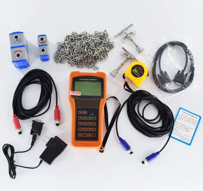 Handheld Ultrasonic Flow Meter: Portable & High Precision Flow Measurement (Complete Set)