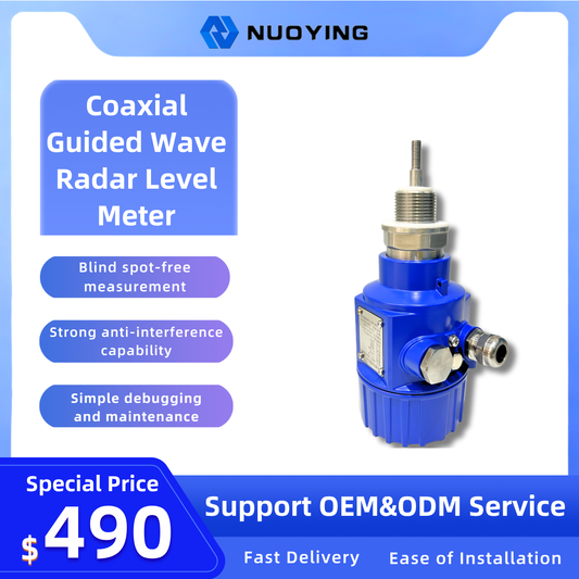 Precise Coaxial Guided Wave Radar Level Meter - Contact Measurement with Advanced Sensing Tech