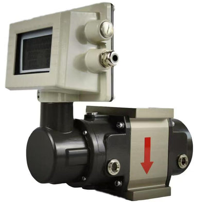 Anti-Corrosion Gas Roots Flowmeter for Gas Measurement, No Requirement for Straight Pipe Sections